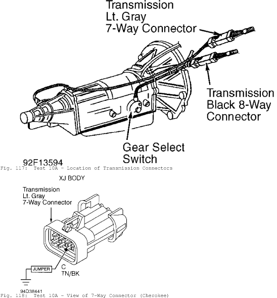 Jeep aw4 transmission wiring diagram #4